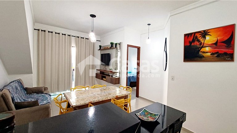 Apto para até 8 Pessoas na Praia de Taperapuan Porto Seguro