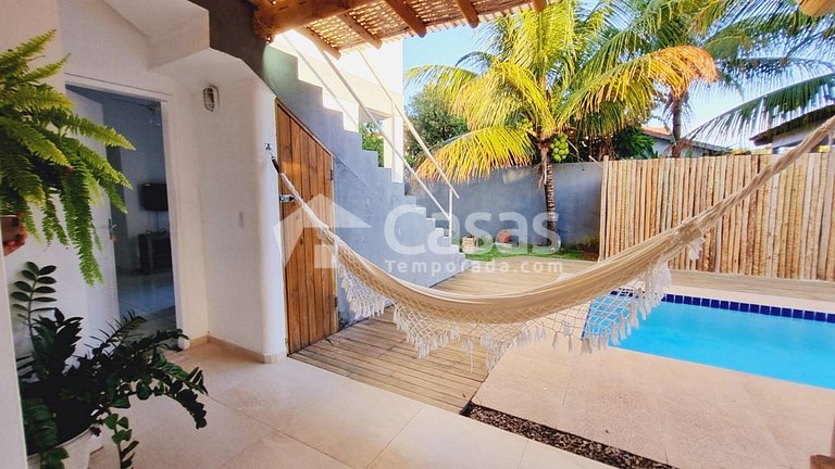 Refúgio Familiar em Porto Seguro c/ Piscina 4 Suítes e Wi-Fi