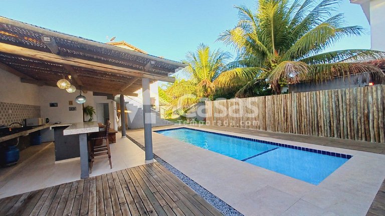 Refugio Familiar en Porto Seguro con Piscina, 4 Habitaciones
