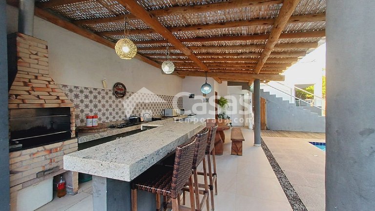 Refugio Familiar en Porto Seguro con Piscina, 4 Habitaciones