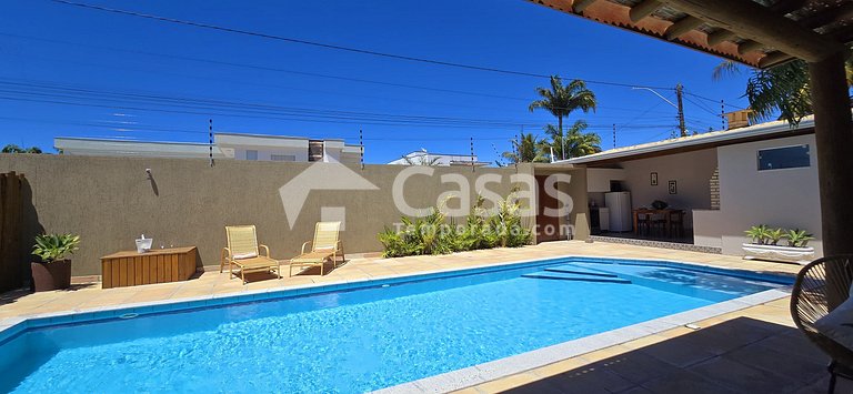 with a swimming pool and a gourmet area in PSeguro