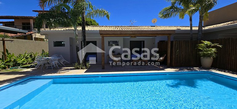 with a swimming pool and a gourmet area in PSeguro