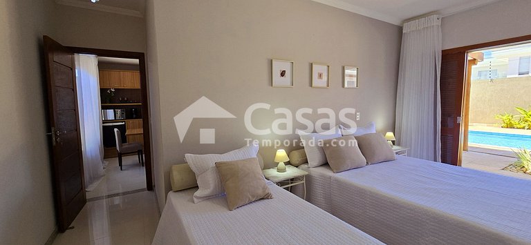 with a swimming pool and a gourmet area in PSeguro