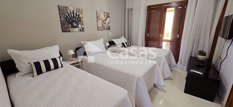 with a swimming pool and a gourmet area in PSeguro