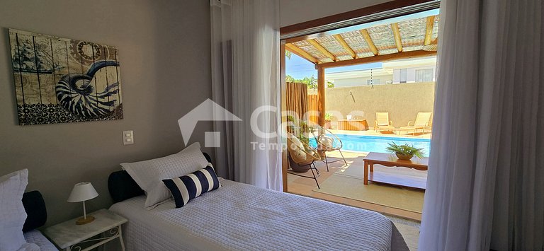 with a swimming pool and a gourmet area in PSeguro