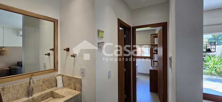 Hospedagem Arraial d'Ajuda a 150 metros da estada da balsa