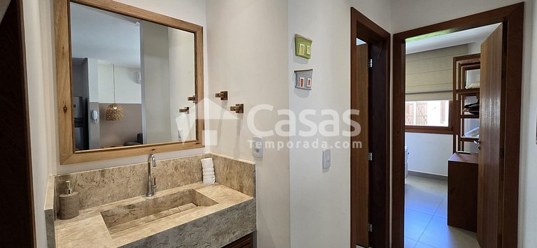 Hospedagem Arraial d'Ajuda a 150 metros da estada da balsa