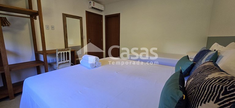Hospedagem Arraial d'Ajuda a 150 metros da estada da balsa