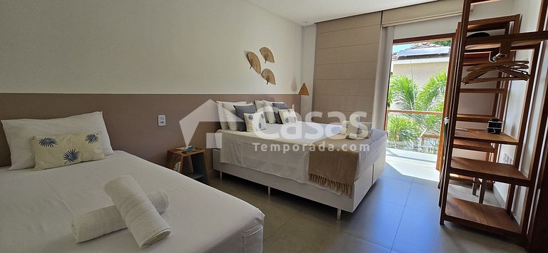 Hospedagem Arraial d'Ajuda a 150 metros da estada da balsa