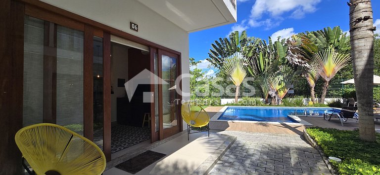 Duplex com 3 quartos em Arraial d’Ajuda Araçaípe
