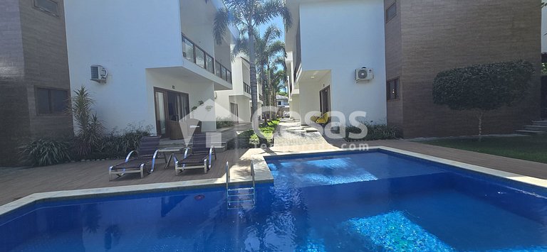 Duplex com 3 quartos em Arraial d’Ajuda Araçaípe