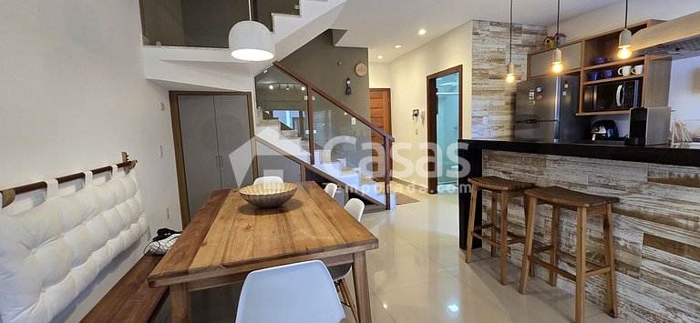 Duplex com 3 quartos em Arraial d’Ajuda Araçaípe