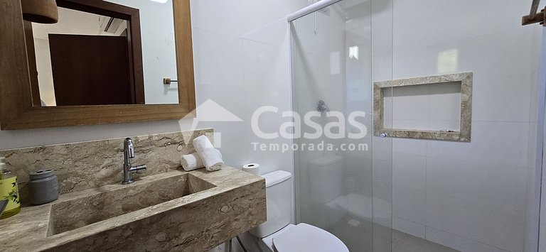 Duplex com 3 quartos em Arraial d’Ajuda Araçaípe