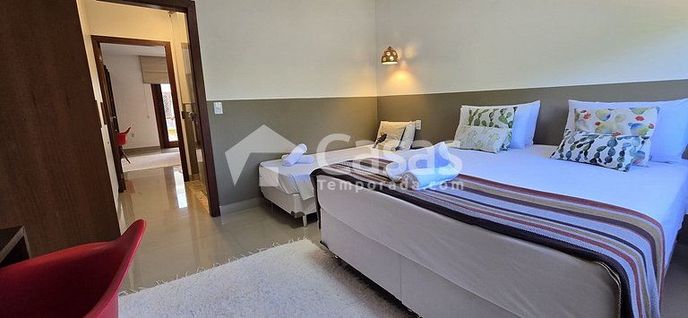 Duplex com 3 quartos em Arraial d’Ajuda Araçaípe