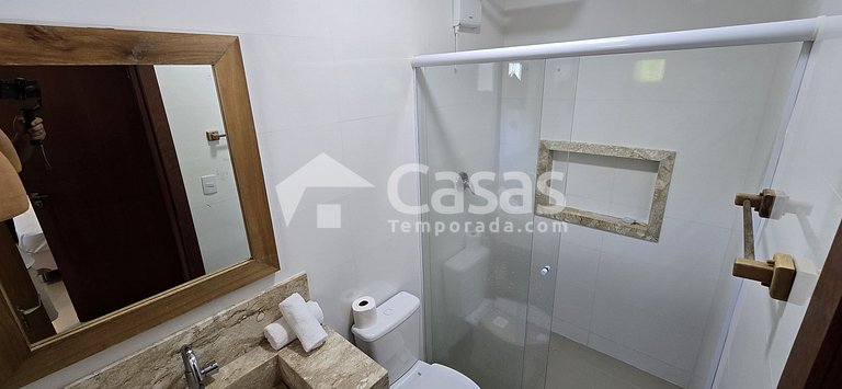 Duplex com 3 quartos em Arraial d’Ajuda Araçaípe