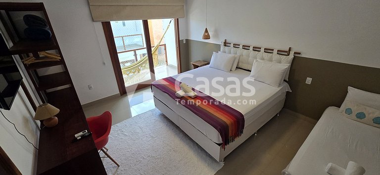 Duplex com 3 quartos em Arraial d’Ajuda Araçaípe