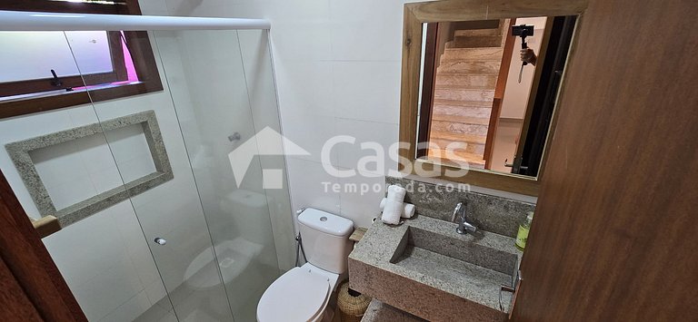 Duplex com 3 quartos em Arraial d’Ajuda Araçaípe