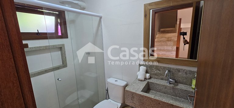 Duplex com 3 quartos em Arraial d’Ajuda Araçaípe