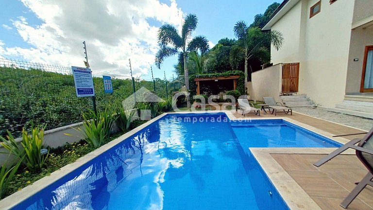 Tu Refugio en Arraial d’Ajuda con Piscina