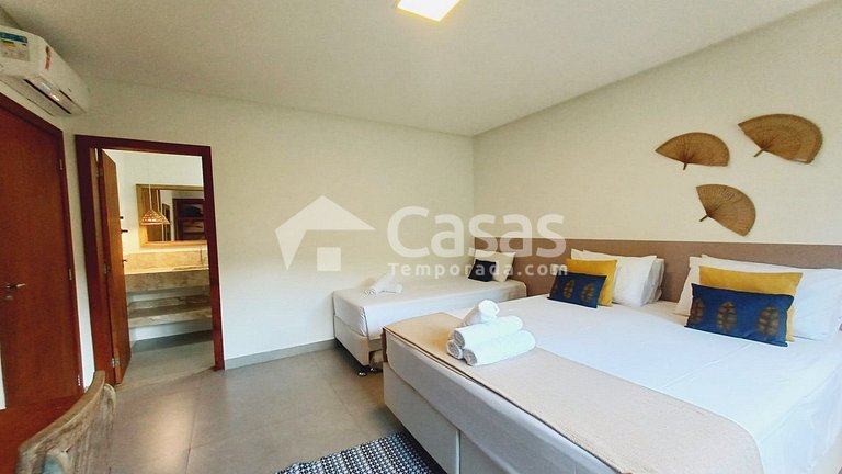 Hospedagem Arraial d'Ajuda a 400 metros da estrada da balsa