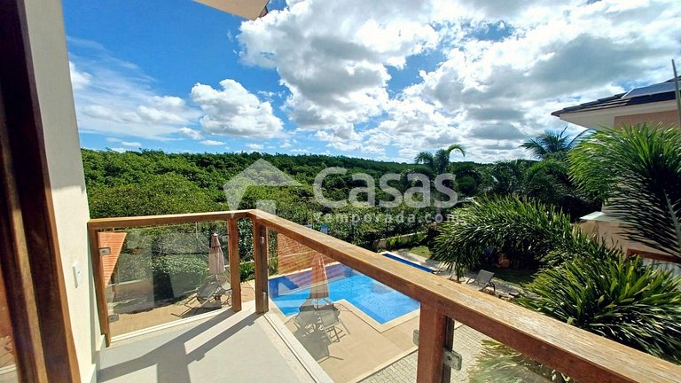 Hospedagem Arraial d'Ajuda a 400 metros da estrada da balsa
