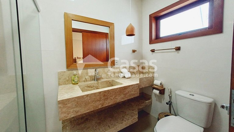 Arraial d’Ajuda: Duplex 3 Qtos na Praia