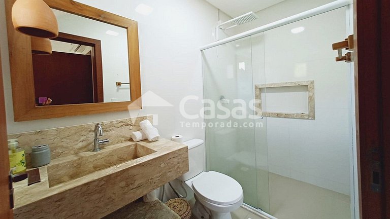 Arraial d’Ajuda: Duplex 3 Qtos na Praia