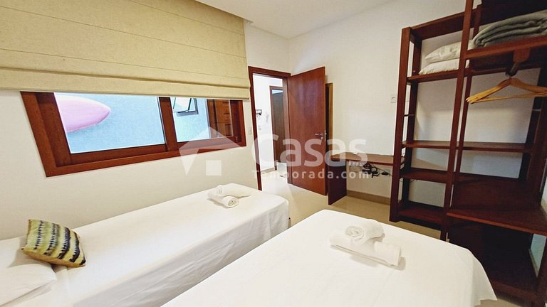 Arraial d’Ajuda: Duplex 3 Qtos na Praia