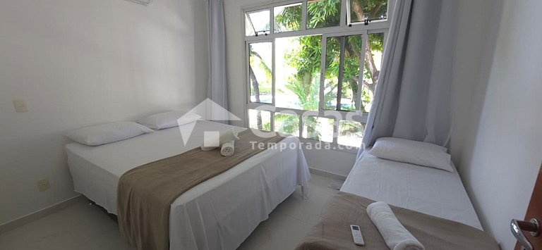 Localização Privilegiada na praia Taperapuan