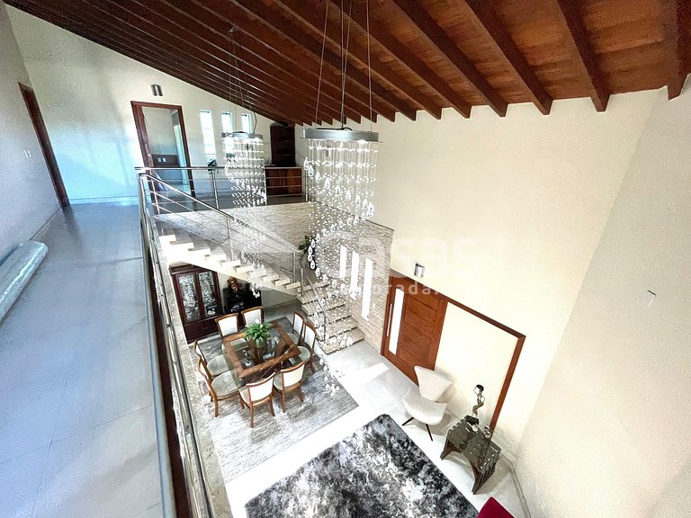 House in a gated community with 3 suites in Porto Seguro