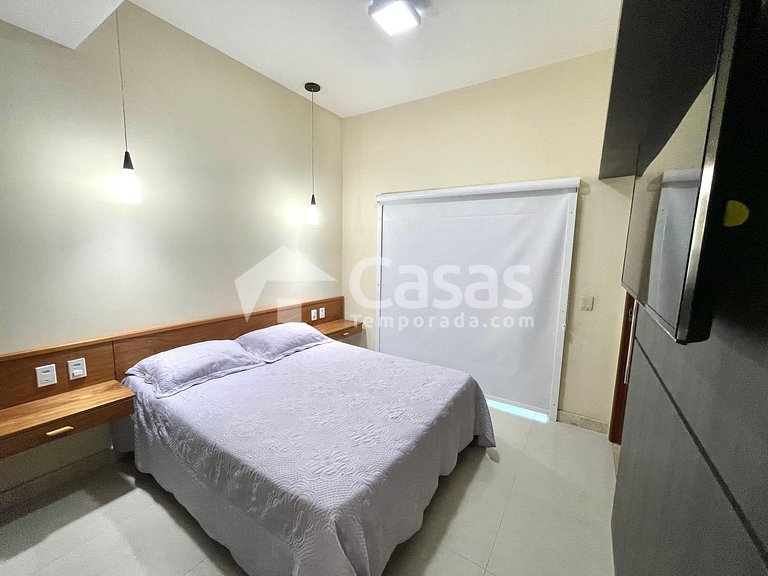 House in a gated community with 3 suites in Porto Seguro