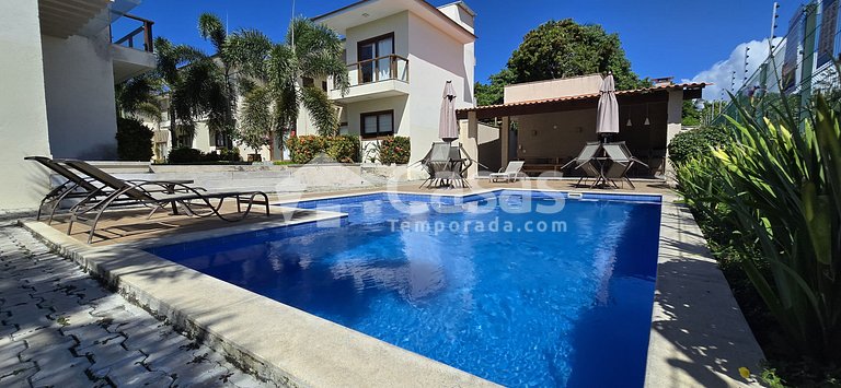 Tu Refugio en Arraial d’Ajuda con Piscina