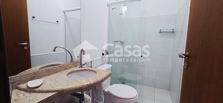 Duplex Frente à Piscina a 100 m da Praia de Taperapuan