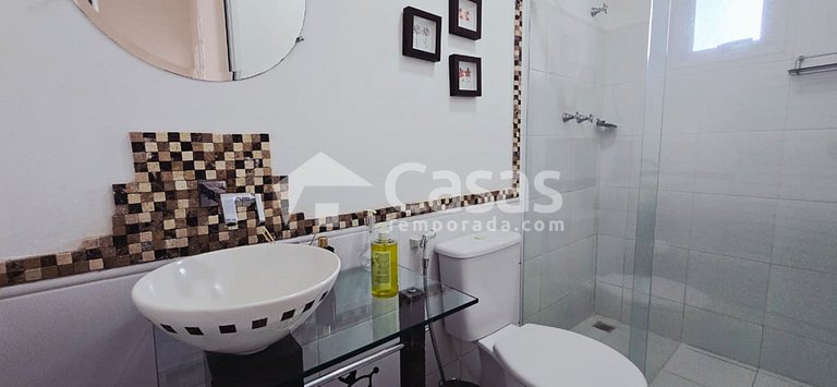 Duplex Frente à Piscina a 100 m da Praia de Taperapuan