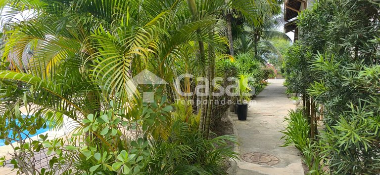 Duplex Frente à Piscina a 100 m da Praia de Taperapuan