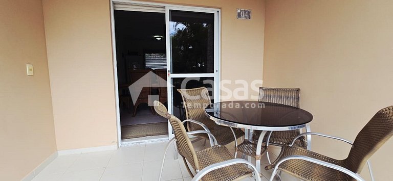 Duplex Frente à Piscina a 100 m da Praia de Taperapuan