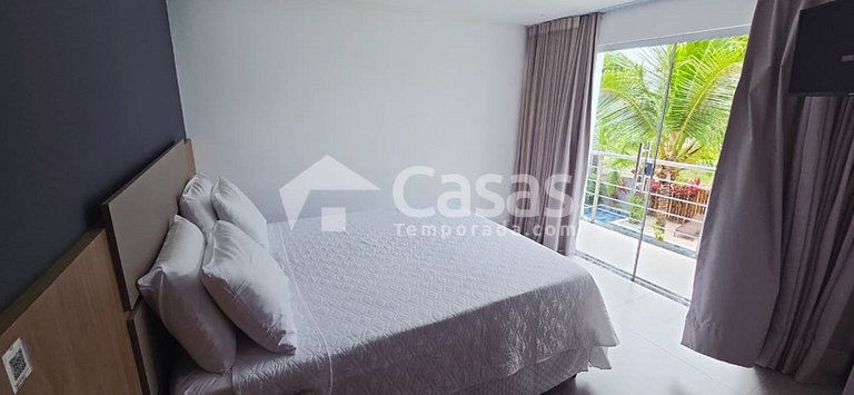 Fique no ponto mais privilegiado da Praia do Mutá