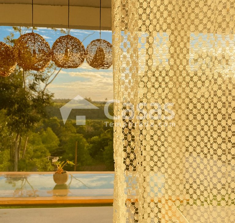 CasaNoah em Caraíva Piscina Infinita, Vista para o Vale