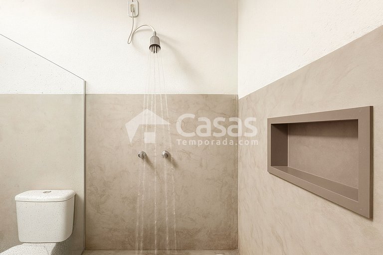 CasaNoah en Caraíva, piscina infinita, vistas al valle