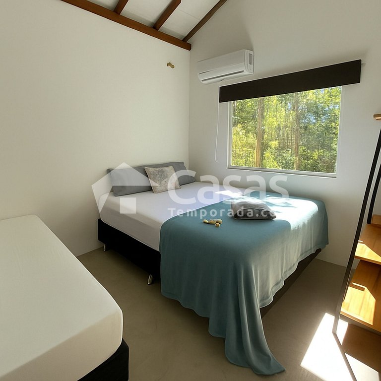 CasaNoah en Caraíva, piscina infinita, vistas al valle