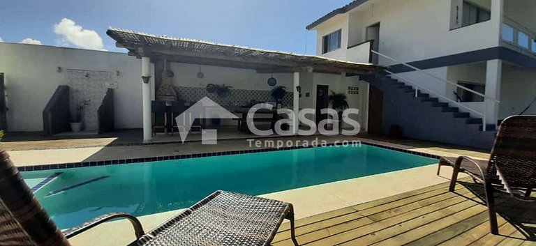 Refúgio Familiar em Porto Seguro - Piscina 4 Quartos e Wi-Fi