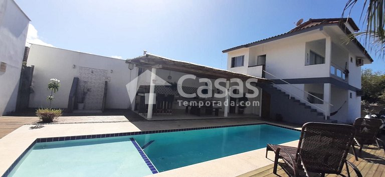 Refugio Familiar en Porto Seguro con Piscina, 4 Habitaciones
