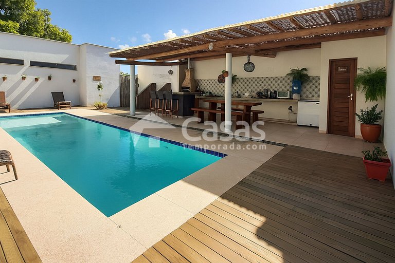 Family Retreat in Porto Seguro with Pool, 4 Bedrooms and Wi-