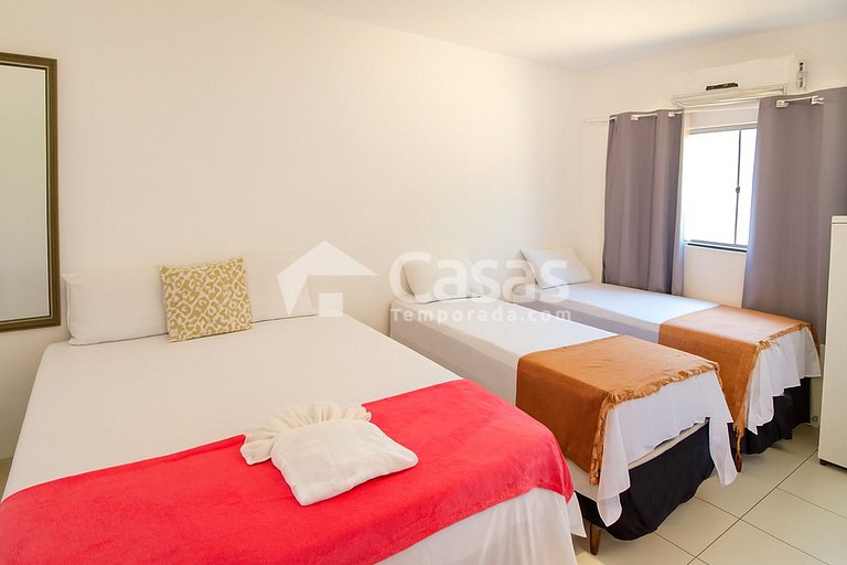 Family Retreat in Porto Seguro with Pool, 4 Bedrooms and Wi-