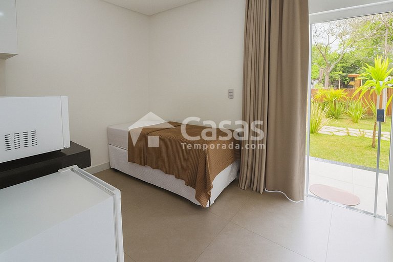 Hospedagem Acessível e Confortável na praia do Mutá