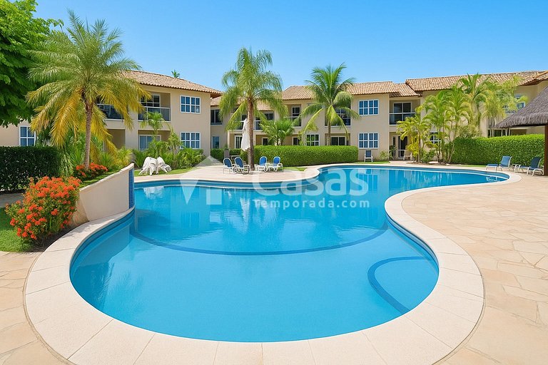 Área de Ocio y Conveniencia en Condominio Taperapuan Beach