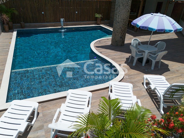 Refugio Tropical a 600 m de la Playa Mundaí