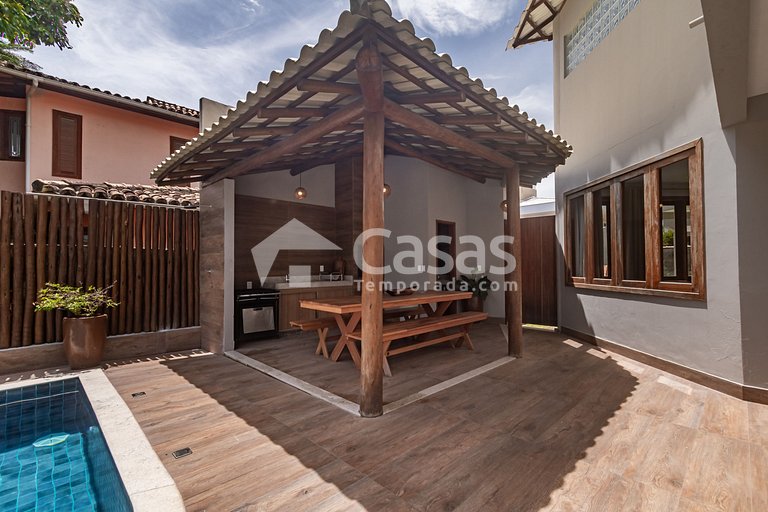 Refugio Tropical a 600 m de la Playa Mundaí