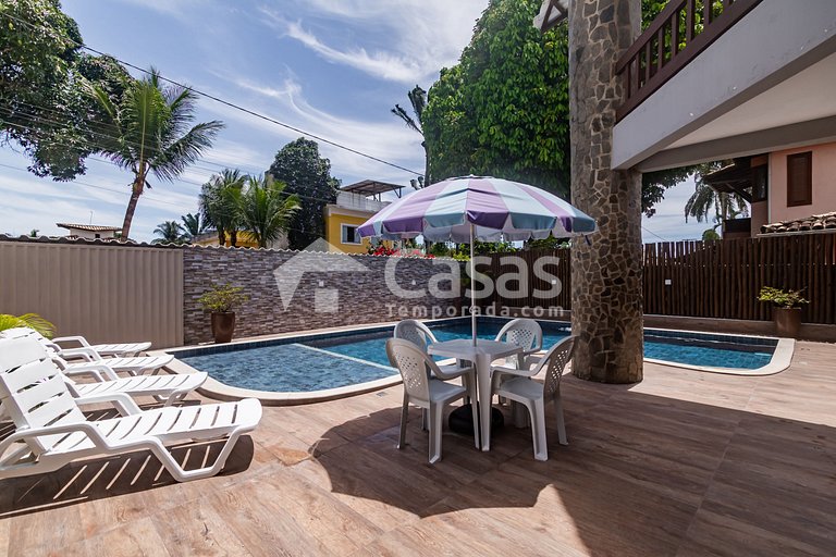 Refugio Tropical a 600 m de la Playa Mundaí