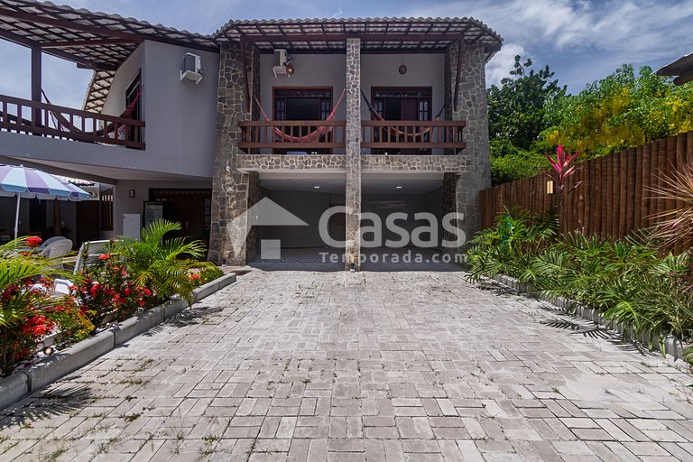 Refugio Tropical a 600 m de la Playa Mundaí